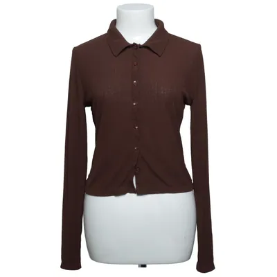 Shirt (Sheer Collar Top) from NLY Trend Elastane, Polyester