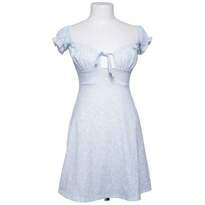 Klänning (Blå, Vit) från NLY Trend Elastan, Polyester