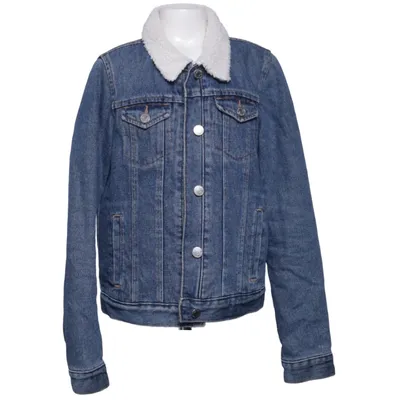 Veste en jeans fourrée (Bleu, Blanc) de Cubus Denim Coton, Polyester