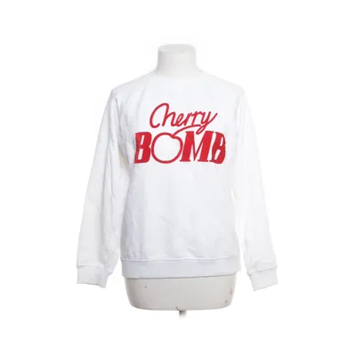 Collegetröja (Vit, Röd) från Ganni Bomull