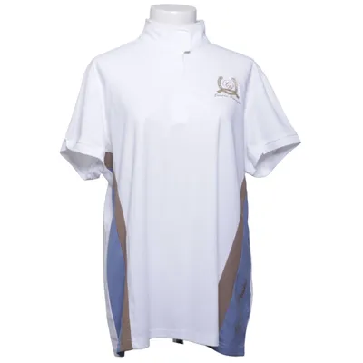 Polo shirt (White, Blue, Brown) from Lauria Garrelli Polyester
