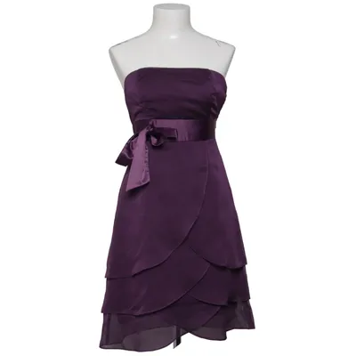 Robe de cocktail (Violet) de Marie Blanc Acétate, Polyester