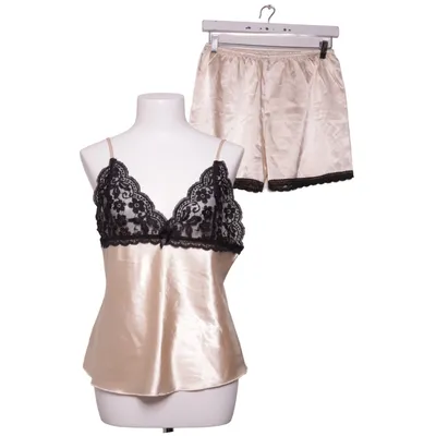 Pyjamasz (Beige, Sort) Elastan, Polyamid, Polyester