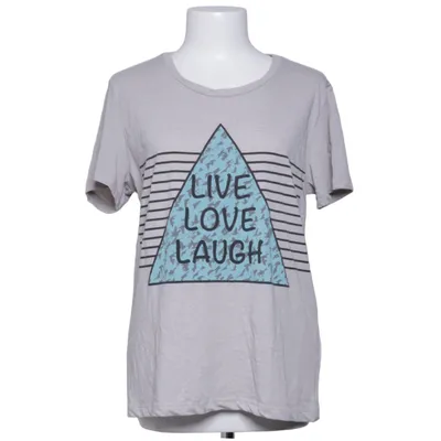 T-shirt (Grijs) van No Logo Katoen, Polyester