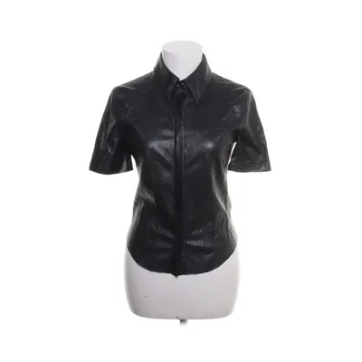 Short sleeve shirt (Black) from Nanushka Polyester, Polyurethane