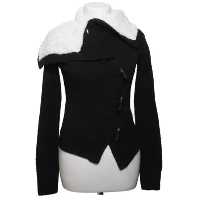 Kofta (Svart, Vit) från Zara Knitwear Akryl, Polyester