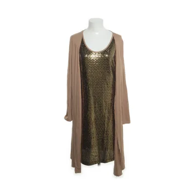 Klänning (Beige, Flerfärgad) från Bonprix Collection Elastan, Viskos