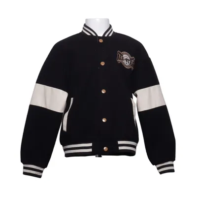Varsity jacket (Black, Beige) from Outerwear by Name It Polyester