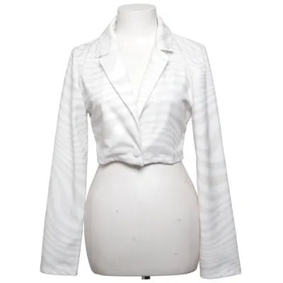 Crop top (Beige, Vit, Flerfärgad) från Rebellious Elastan, Polyester