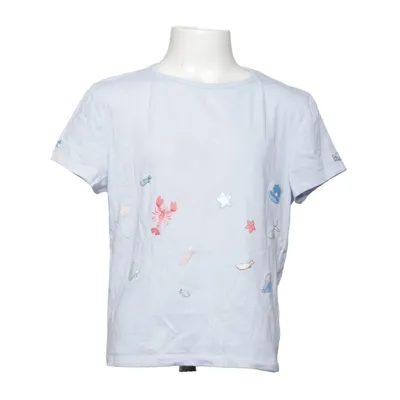 T-shirt (Bleu, Multicolore) de KappAhl Coton, Élasthane