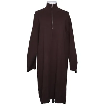Robe à col roulé (Marron) de Gestuz Élasthane, Polyester, Viscose
