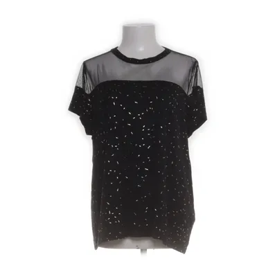 Top (Zwart, Goud) van Fransa Polyester, Viscose