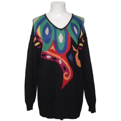 Tröja (Svart, Flerfärgad) från Golden Line Bomull, Polyester, Viskos