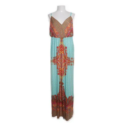 Maxi dress (Blue, White, Red) from Bodyflirt Boutique Elastane, Polyester