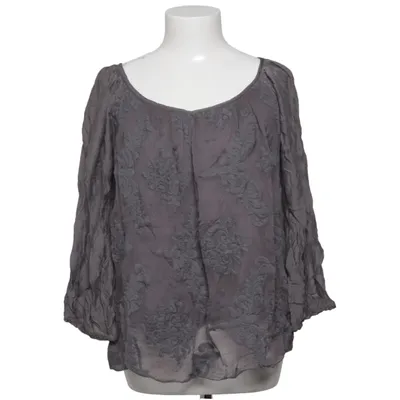 Bluse (Grå) fra Made in italy Elastan, Silke, Viscose