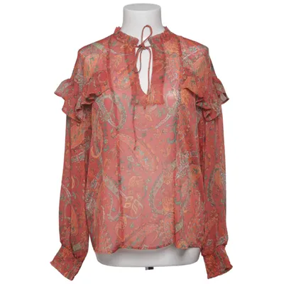 Bluse (Orange, Flerfarvet) fra Mango Polyester