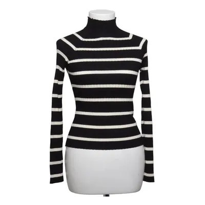 Polotröja (Svart, Vit) från Stradivarius Polyamid, Viskos