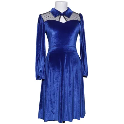 Dress (Blue) from Charm Elastane, Polyester