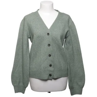 Cardigan (Groen) van Essentials Gerecycled polyester, Wol