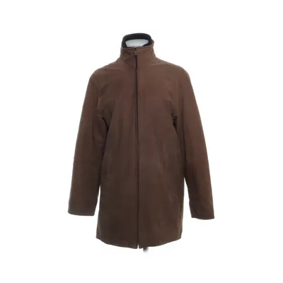 Leather coat (Brown) from Vittoria Verani Polyester