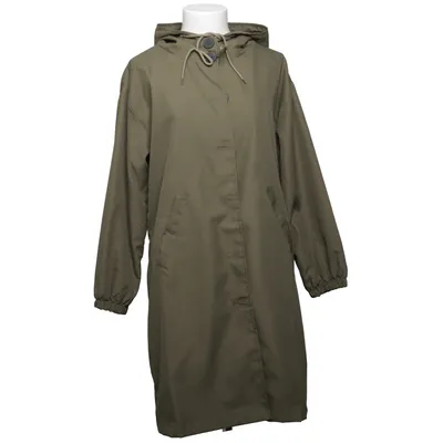 Regnfrakke (Grøn) Bomuld, Polyester