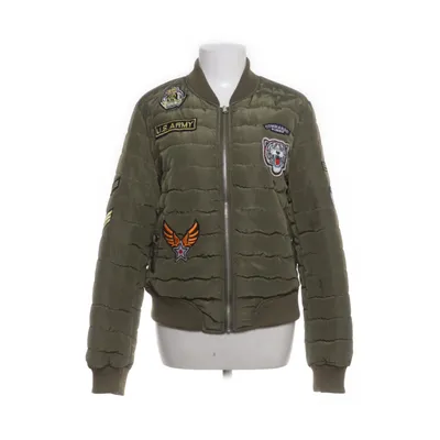 Bomber jacket (Green, Multicolored) from King of Fashion Polyester