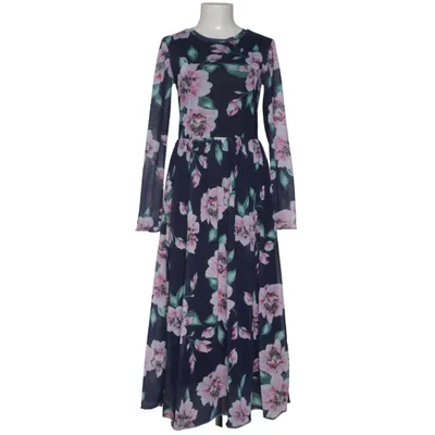 Maxi jurk (Blauw, Roze, Groen, Wit, Meerkleurig) van Moves Elastaan, Polyester