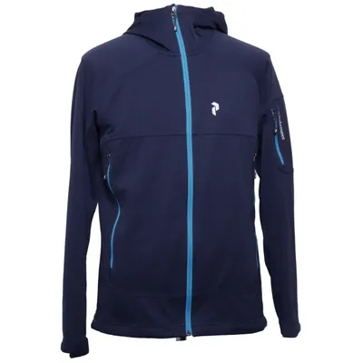 Hoodie (Blue) from Peak Performance Polyester