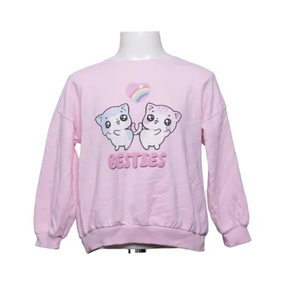 Sweatshirt (Pink) from Lindex Cotton, Elastane