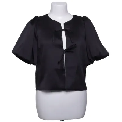 Wikkelblouse (Zwart) van Neo Noir Polyester