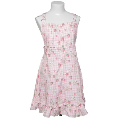 Tuinjurk (Roze, Meerkleurig) van Romwe Polyester