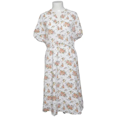 Klänning (Vit, Flerfärgad) från Moussy Bomull, Polyester, Viskos