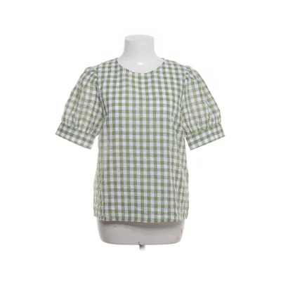 Top (Green, White) from Pieces Cotton, Polyester