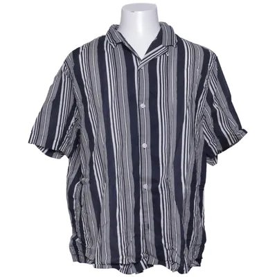 Korte mouwen shirt (Blauw, Wit) van H&M Katoen