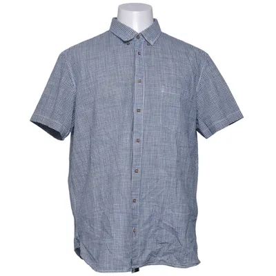 Korte mouwen shirt (Blauw, Wit) van Montego Katoen