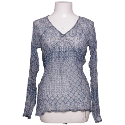 Blouse (Blauw, Wit) van Plus Fine