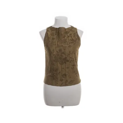 Top (Groen) van Zara Elastaan, Polyester