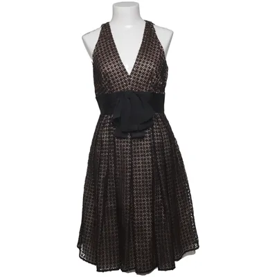 Cocktail dress (Black, Beige) from Paule KA Cotton, Silk
