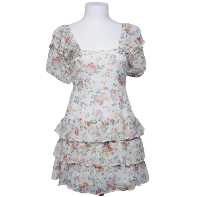 Dress (White, Multicolored) from LoveShackFancy Polyester, Silk