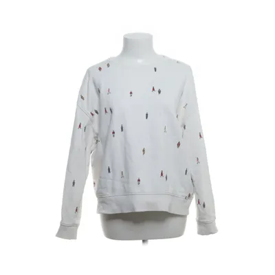 Collegetröja (Vit, Flerfärgad) från Armedangels Ekologisk bomull