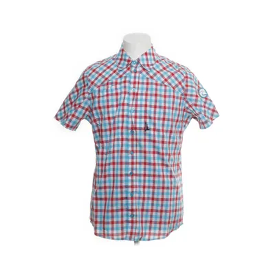Korte mouwen shirt (Rood, Blauw, Wit) van Maloja Katoen