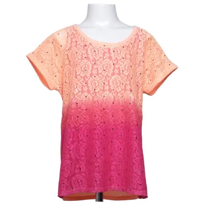 Topp (Orange, Rosa, Flerfärgad) från Justice Elastan, Polyester