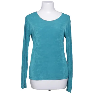 Långärmad t-shirt (Blå) från Woman Collection H&M Acetat, Elastan