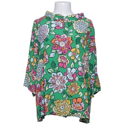Blouse (Green, Multicolored) from Du Milde Viscose