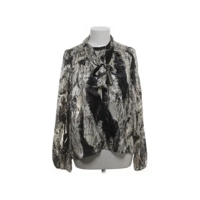 Knytblus (Svart, Grå, Vit) från Soaked Polyamid, Viskos