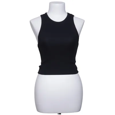 Crop top (Zwart) van Urban Outfitters Katoen, Elastaan