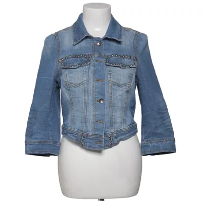 Spijkerjas (Blauw) van Denim Extra Katoen, Elastaan