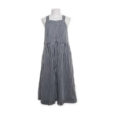 Dungaree dress (Gray, White) from Nue Notes