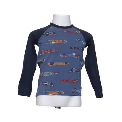 Long sleeve T-shirt (Blue, Multicolored) from Polarn O. Pyret Elastane, Organic cotton