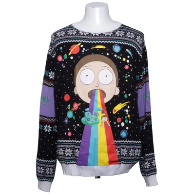 Pull de Noël (Noir, Multicolore) de Numskull Acrylique